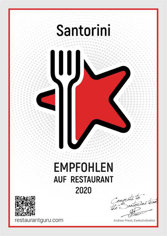 Empholen auf Restaurant 2020